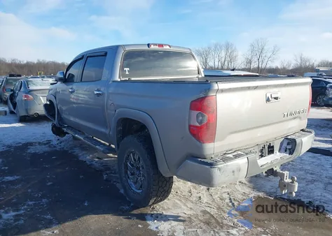2014 Toyota Tundra Limited 5.7L V8 z USA, uszkodzony, nr VIN 5TFHW5F10EX401819